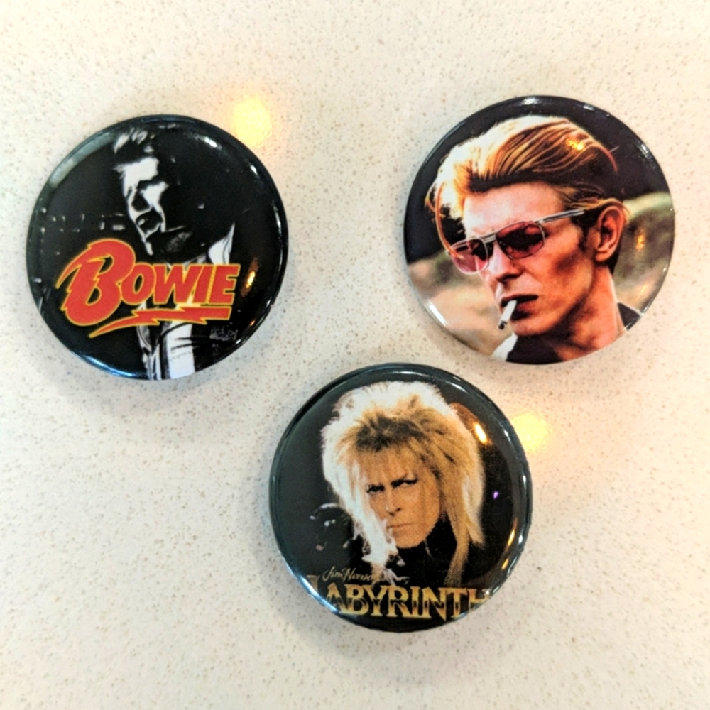 David Bowie Pins ⚡